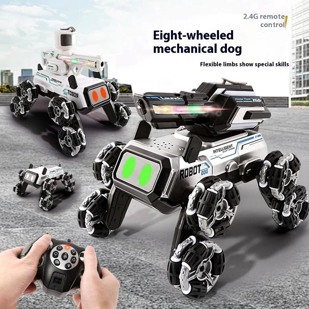2.4G RC Stunt Car 8-Wheel Transforming Off-Road Climbing Drift Vehicle Remote Control Toy - YL-118 Water Bomb Style - 5