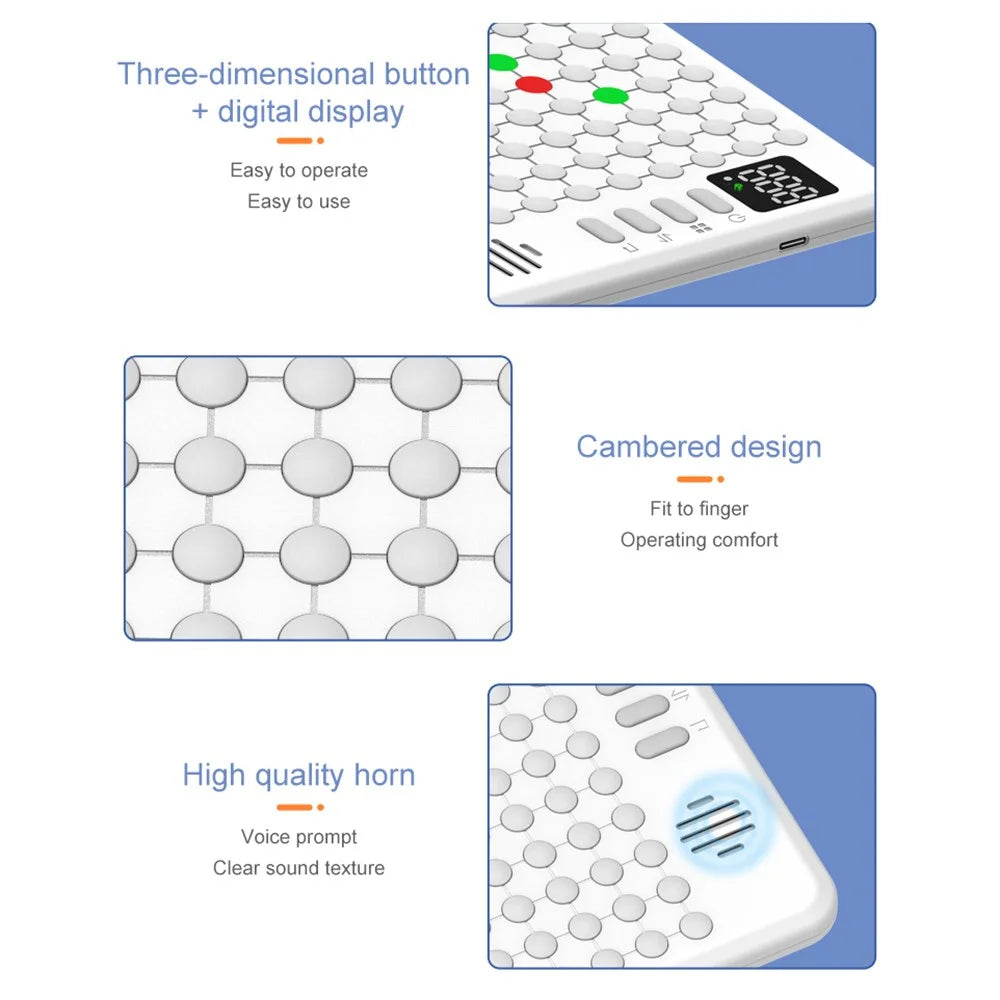 w100 9 in 1 Multifunction Smart Board Game Electronic Chess Set for Kids Family Tabletop Game - 7