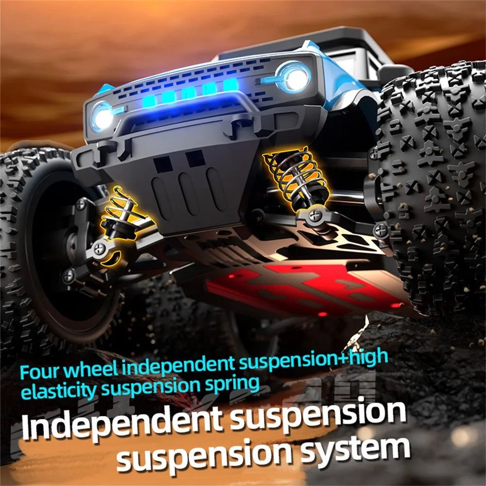 ZLL SG201MAX Brushless Motor 1 / 20 Scale RC Car 4WD High Speed Off Road Racing Vehicle, Dual Battery - Blue - 5