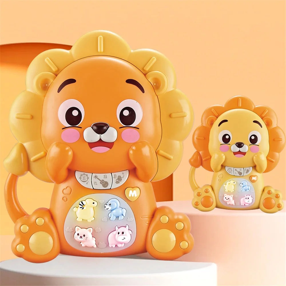 Kids Music Toys Toddler Electric Toys Children Girls Boys Birthday Gifts - Lion (Random Color) - 2