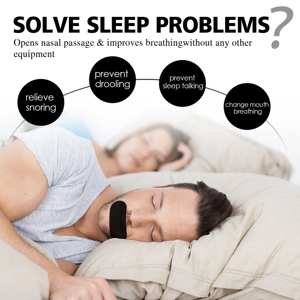 EELHOE 30PCS Anti Snoring Strips Sleep Aid Nasal Breathing Patches Lavender Infused Adult Stop Snoring Patches - 4