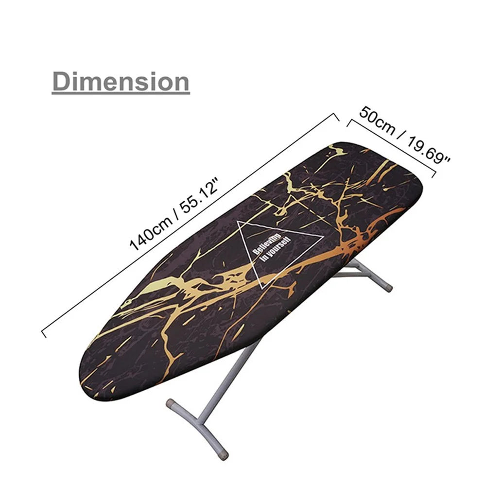 Ironing Board Cover Fabric Marbling Protective Press Iron Folding Iron Cover- Style C - 4