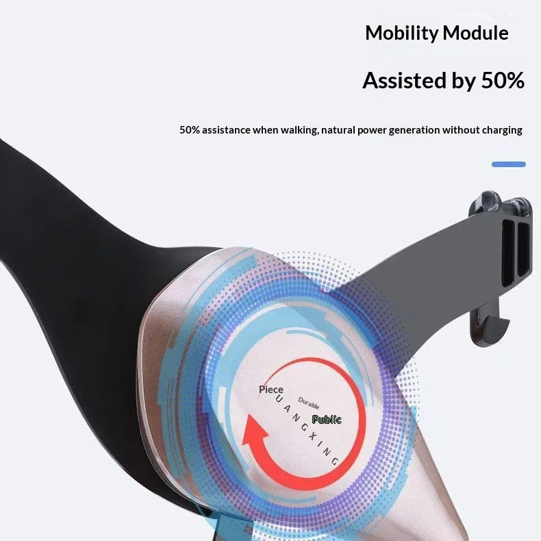Exoskeleton Walking Aid for Elderly Leg Lifting Support Adjustable Paralysis Walking Trainer - 1 Pair - 6