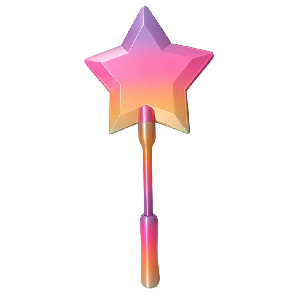 Star Wand Payment Tool 30cm 3-Section Detachable Card Holder Non-Contact Tap for ATM POS - Rainbow - 1