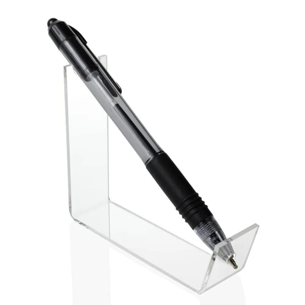 YX004 Acrylic Pen Holder Stand Pencil Display Holder Ballpoint Pen Display Rack for Store, Home, School - 4