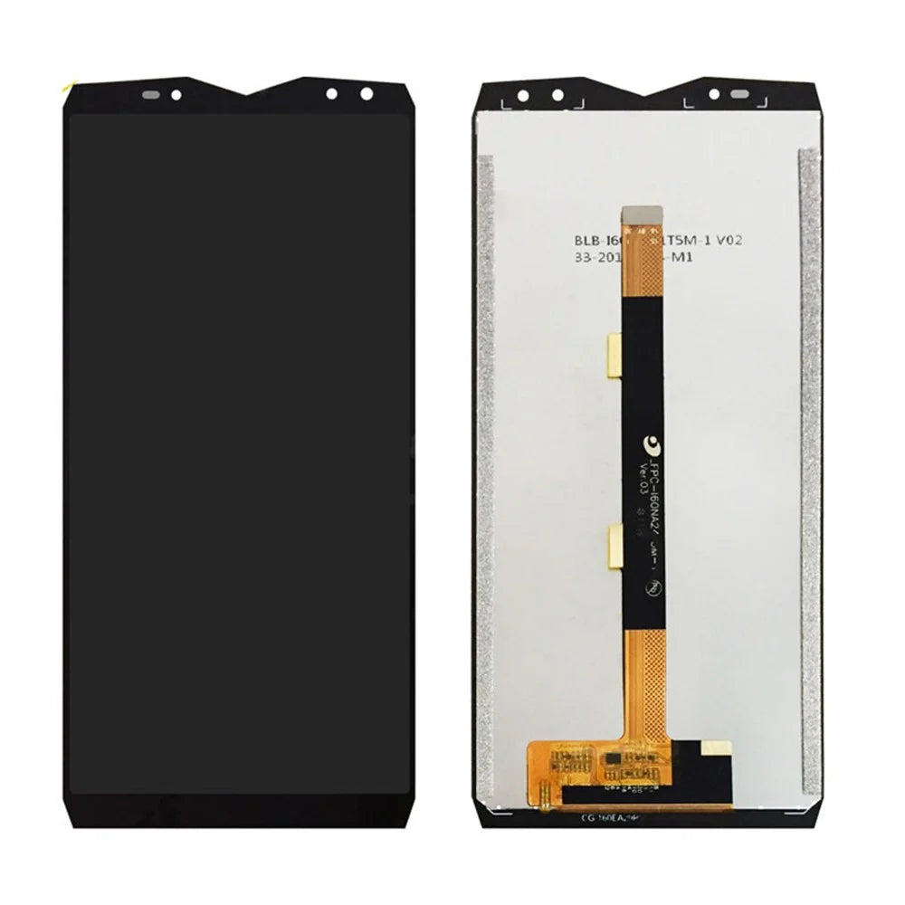 OEM LCD Screen and Digitizer Assembly Replace Part (without Logo) for Ulefone Power 5/5S - Black - 1