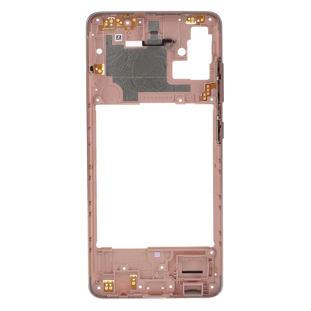 For Samsung Galaxy A51 A515 OEM Middle Frame Replacement Part (Without Logo) - Gold - 3