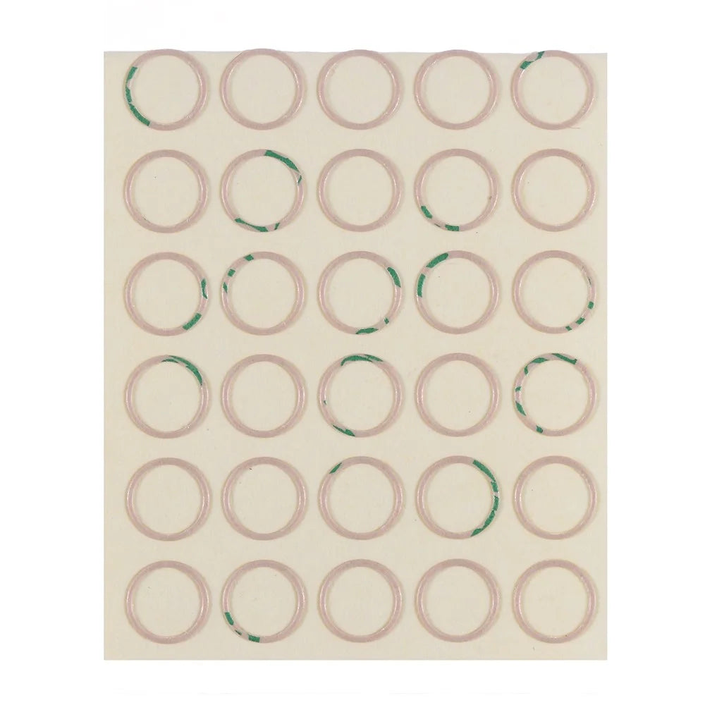 100Pcs/Set Adhesive Stickers for iPhone XR 6.1" / 8/7 4.7-inch Rear Camera Glass Lens Cover - 2