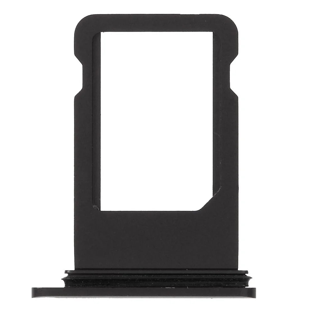 OEM SIM MicroSD Card Tray Holder Part for iPhone 8 Plus 5.5 inch - Black - 2