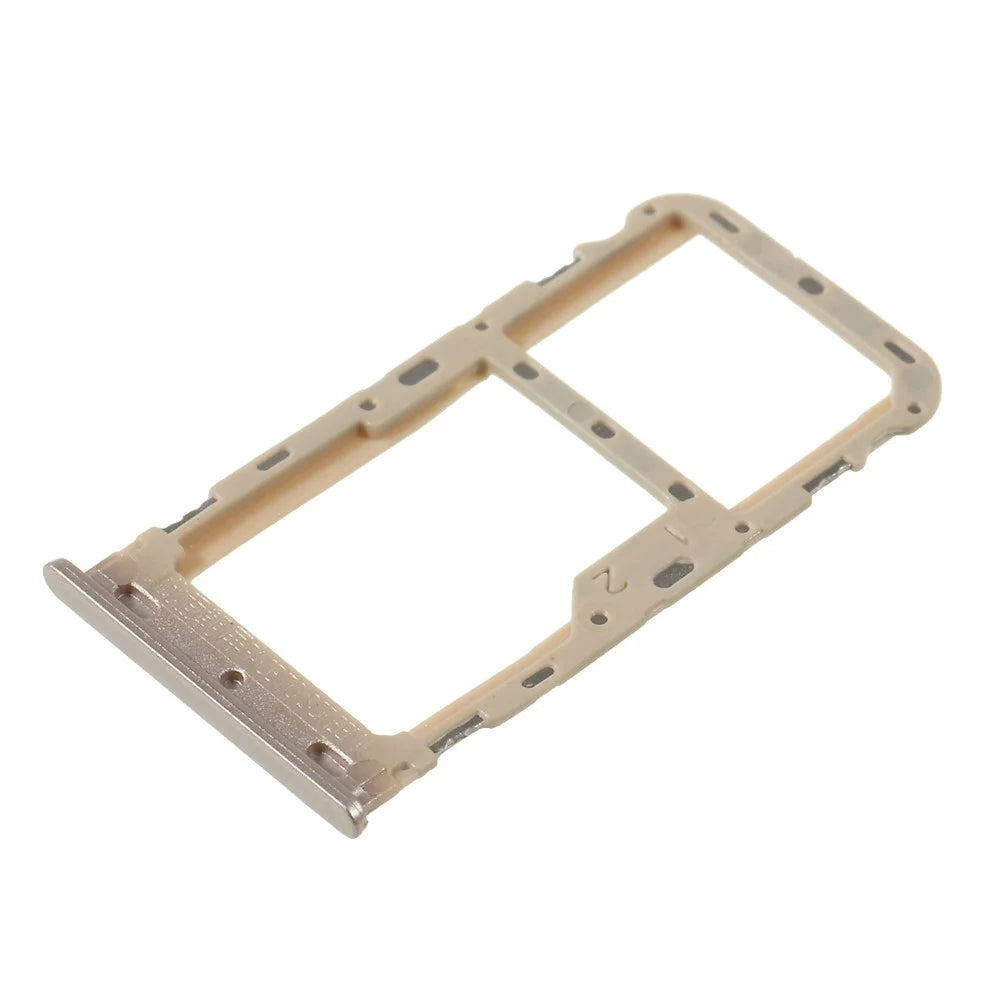 OEM Dual SIM Micro SD Card Tray Holder Part for Xiaomi Redmi 5 - Gold - 2