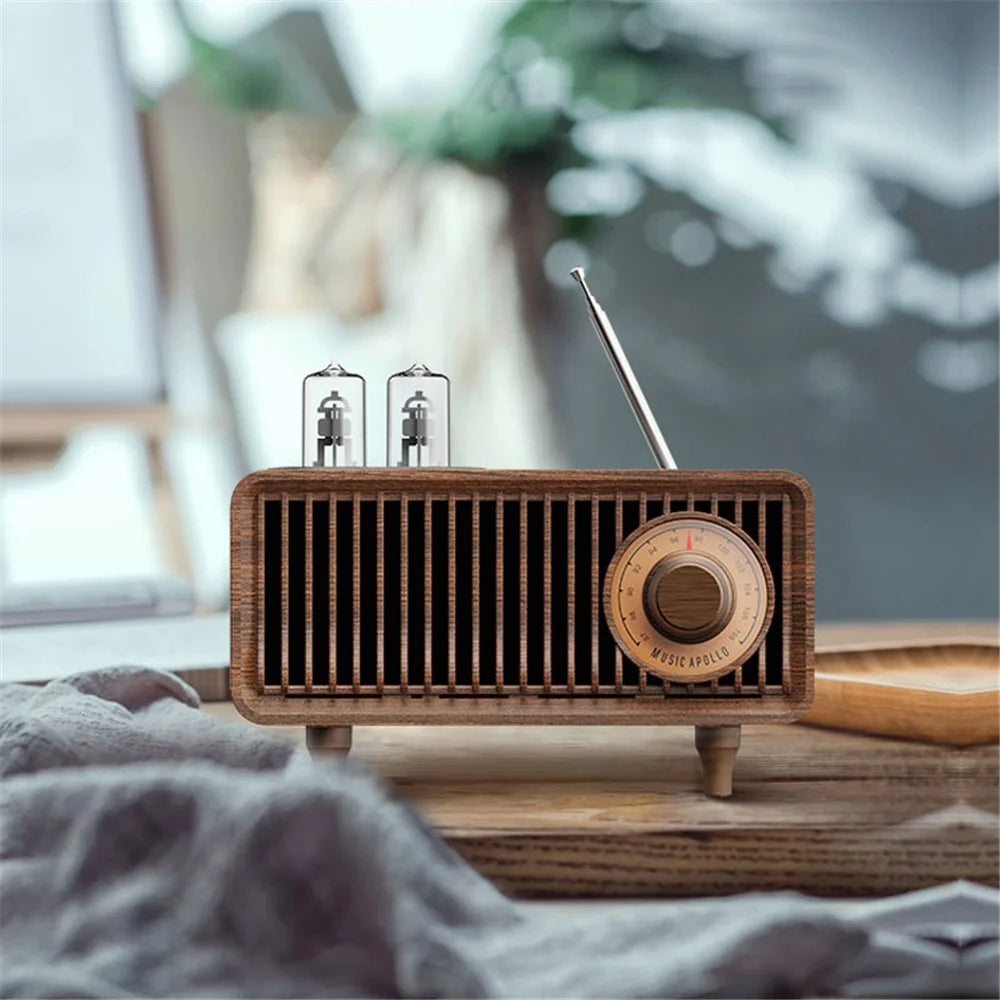 B9 Retro Bluetooth-compatible Speaker TF Card FM Radio Better Stereo Bass Sound Portable Wireless Speaker for Home Office Travel - 6