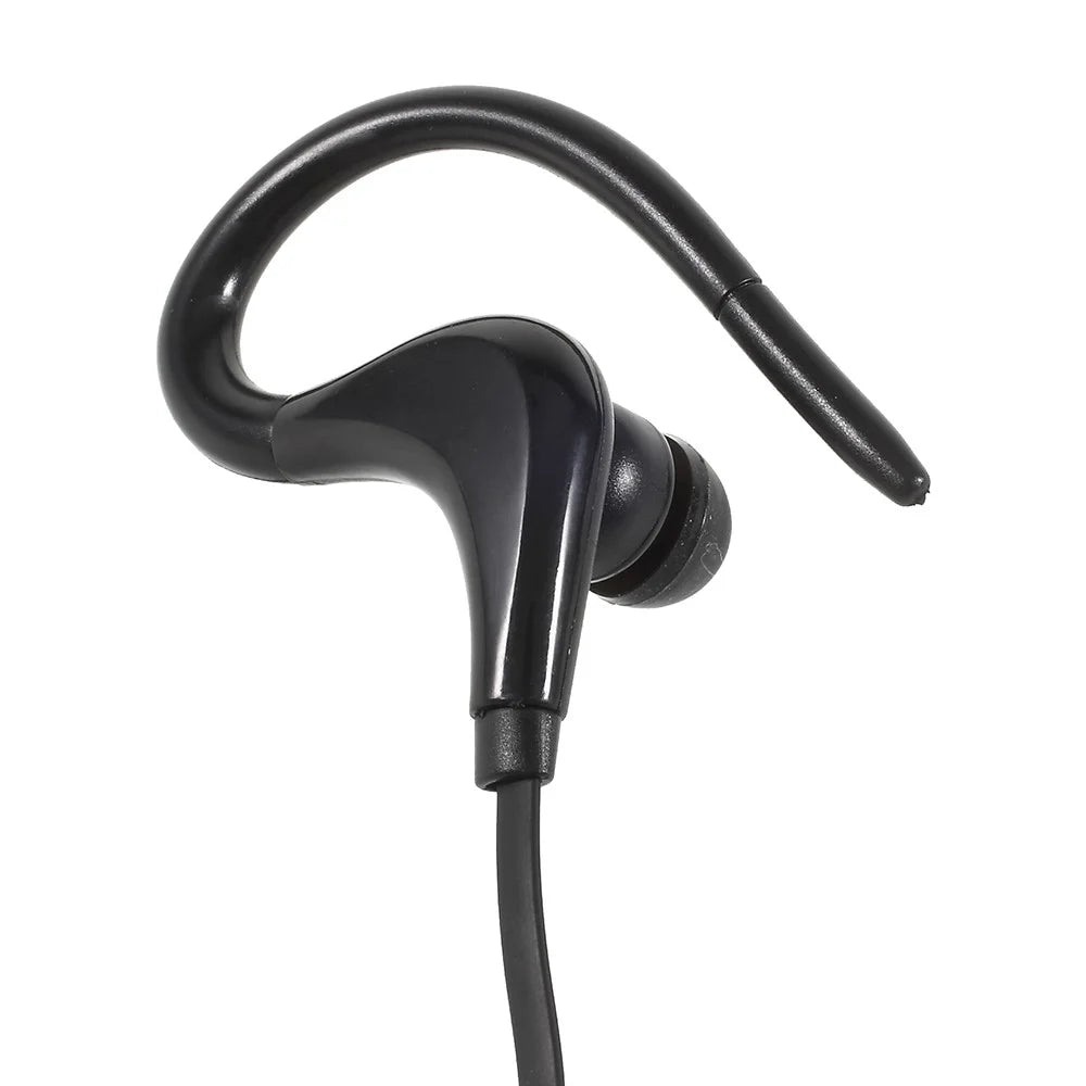 Q10 Wireless Bluetooth-compatible Sports Stereo Earphone Neck Hanging Headset Headphone with Mic - Black - 6