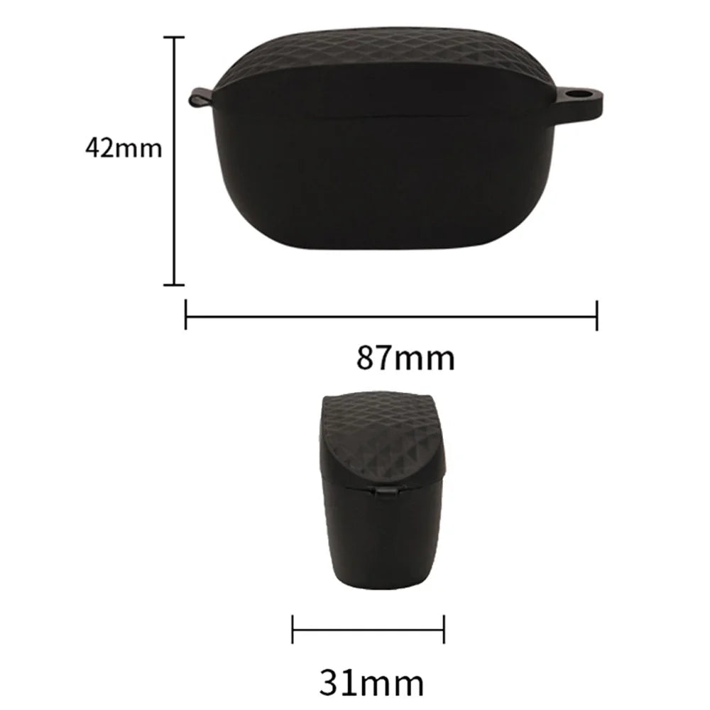 Earphone Protective Silicone Case Shell Cover for JBL Wave 100TWS - Black - 7