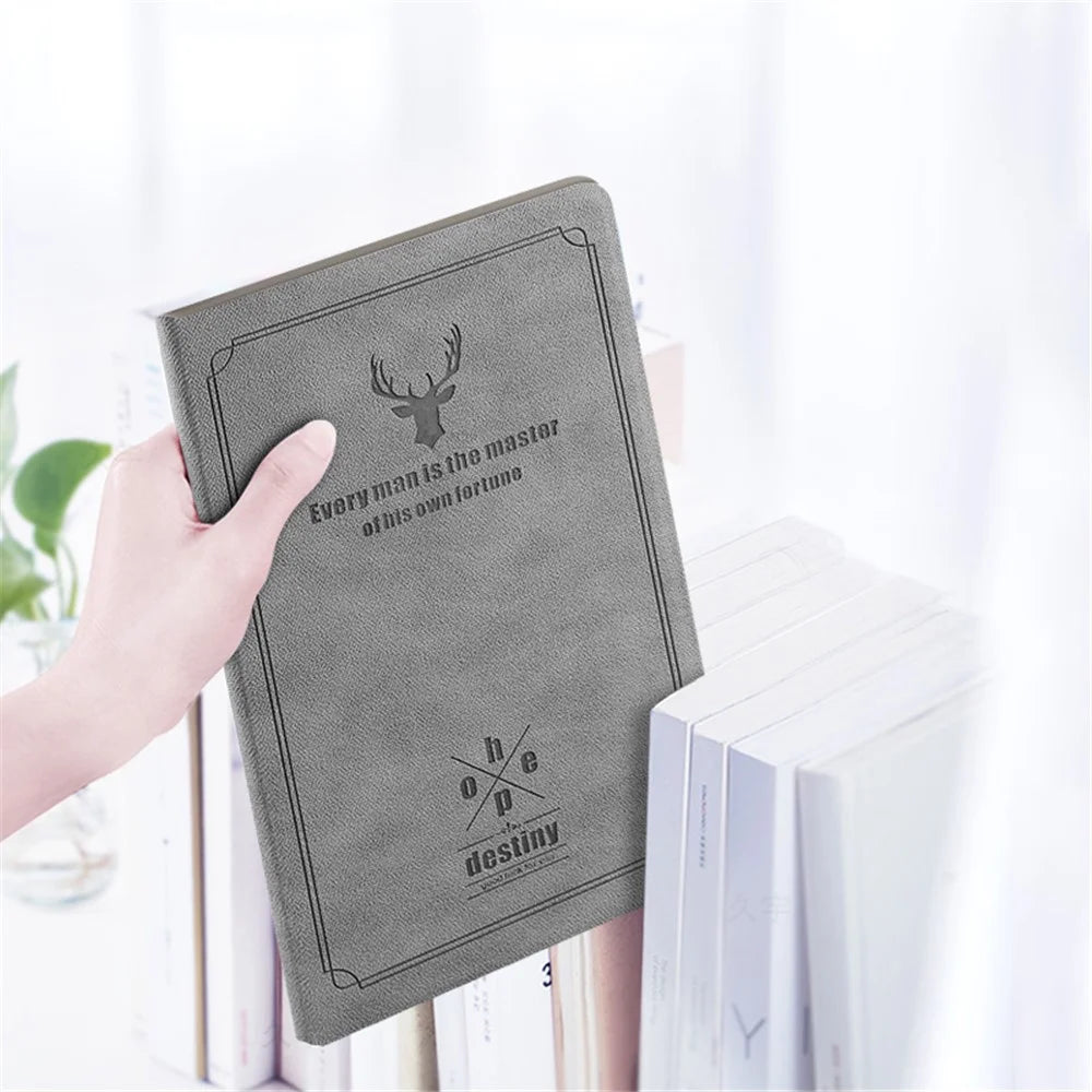 Deer Pattern PU Leather PC Stand Tablet Cover Shell for iPad 9.7-inch (2018) - Grey - 5