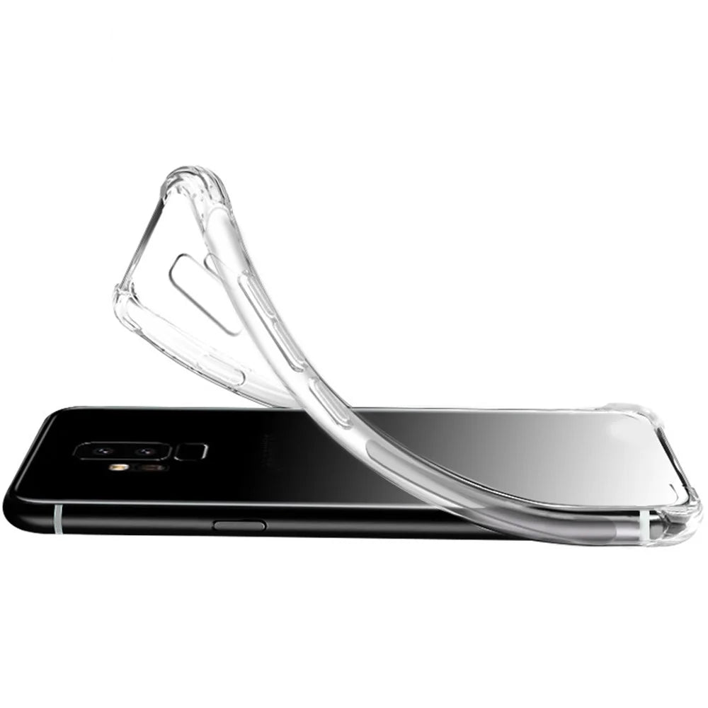 IMAK Silky Anti-drop TPU Soft Shell + Screen Protector Film for iPhone 11 6.1 inch (2019) - Transparent - 2