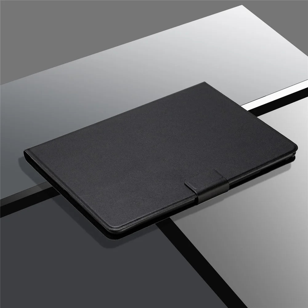 Auto Wake Sleep Stand Smart Leather Tablet Cover for iPad Air (2013) / iPad Air 2 / iPad 9.7-inch (2017) / iPad 9.7-inch (2018) - Black - 7