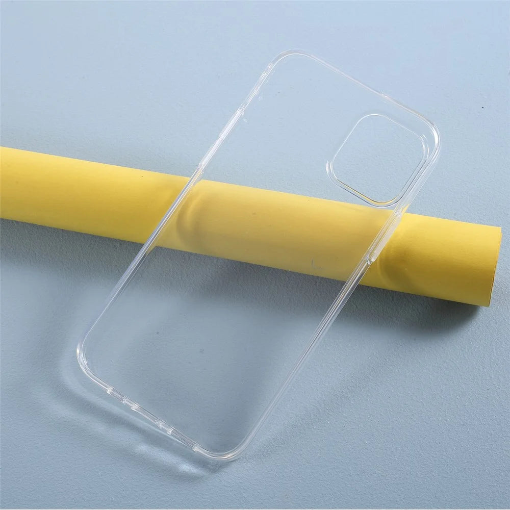 Soft TPU Mobile Phone Case for iPhone 12 Pro/12 - Transparent - 5