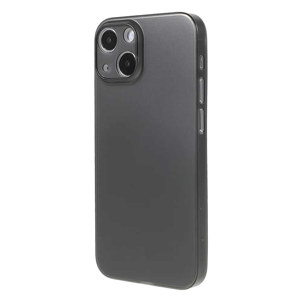 Anti-Collision Super Thin Hard PC Phone Cover Case for iPhone 13 mini 5.4 inch - Black - 3