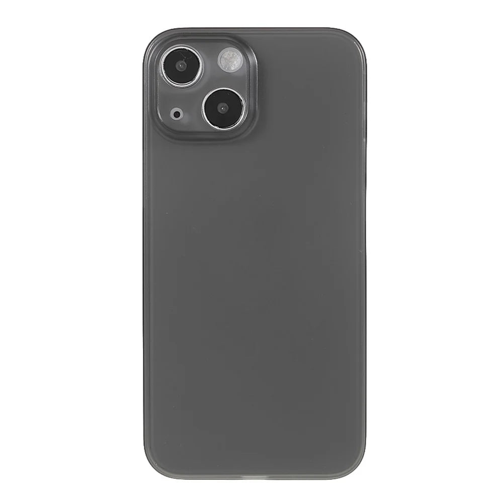 Scratch-Resistant Super Thin Lightweight Hard PC Phone Cover Case for iPhone 13 6.1 inch - Black - 2