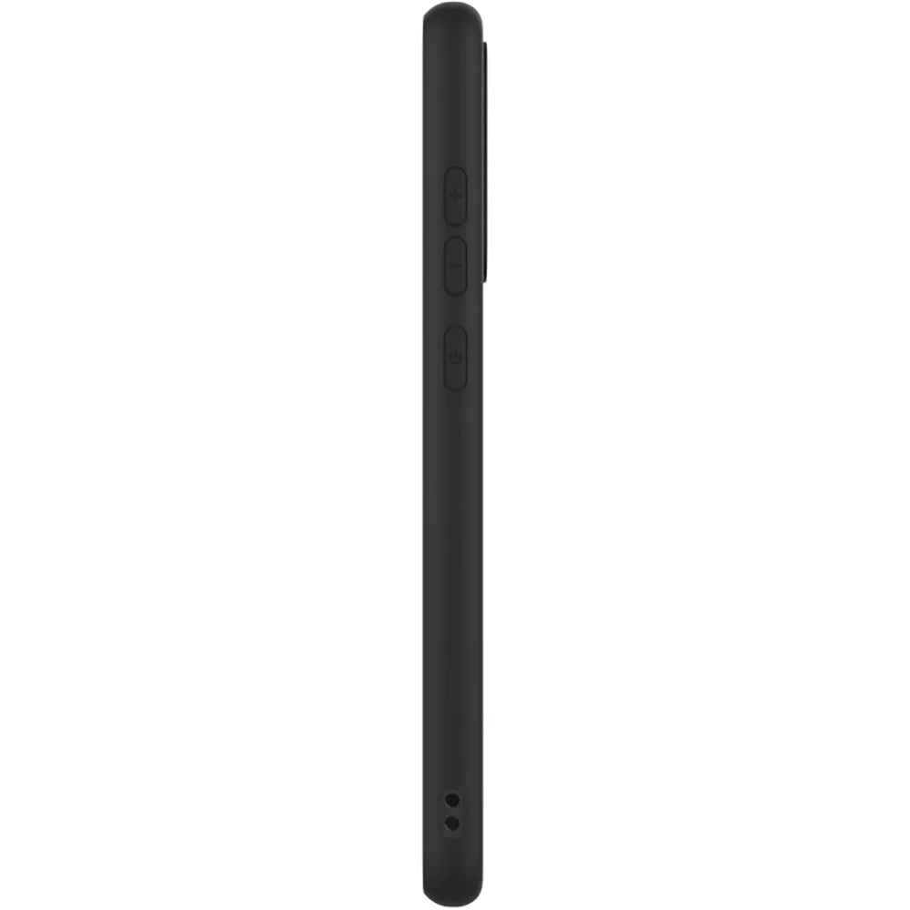 IMAK UC-2 Series Scratch-resistant Flexible TPU Skin-feel Phone Cover Case for iPhone 13 Pro Max 6.7 inch - Black - 3