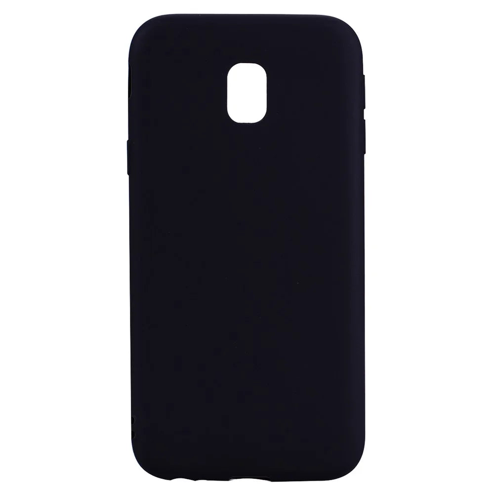 Matte Anti-scratch TPU Phone Case for Samsung Samsung Galaxy J3 (2017) EU Version - Black - 2