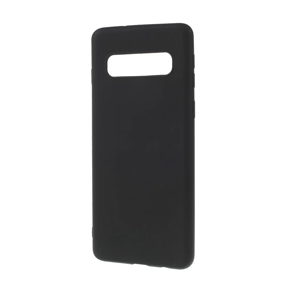 Double-sided Matte TPU Case Accessory for Samsung Galaxy S10 - Black - 2