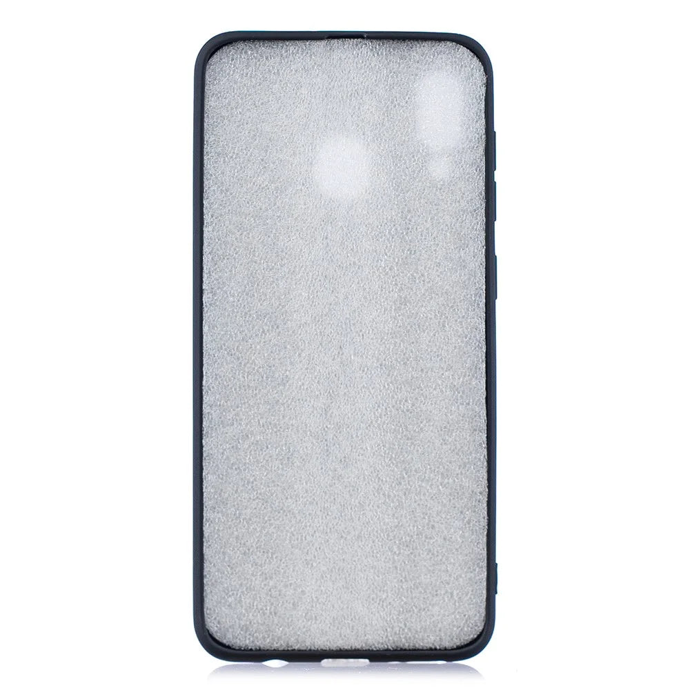 Solid Color Candy TPU Case for Samsung Galaxy A40 - Black - 2