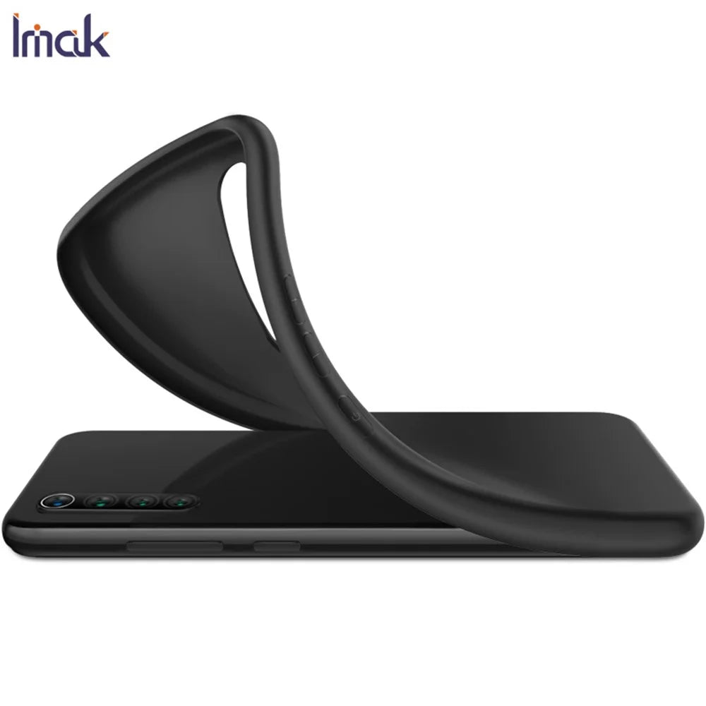 IMAK UC-1 Series Frosting TPU Phone Cover Case for Samsung Galaxy S20 Ultra - Black - 2