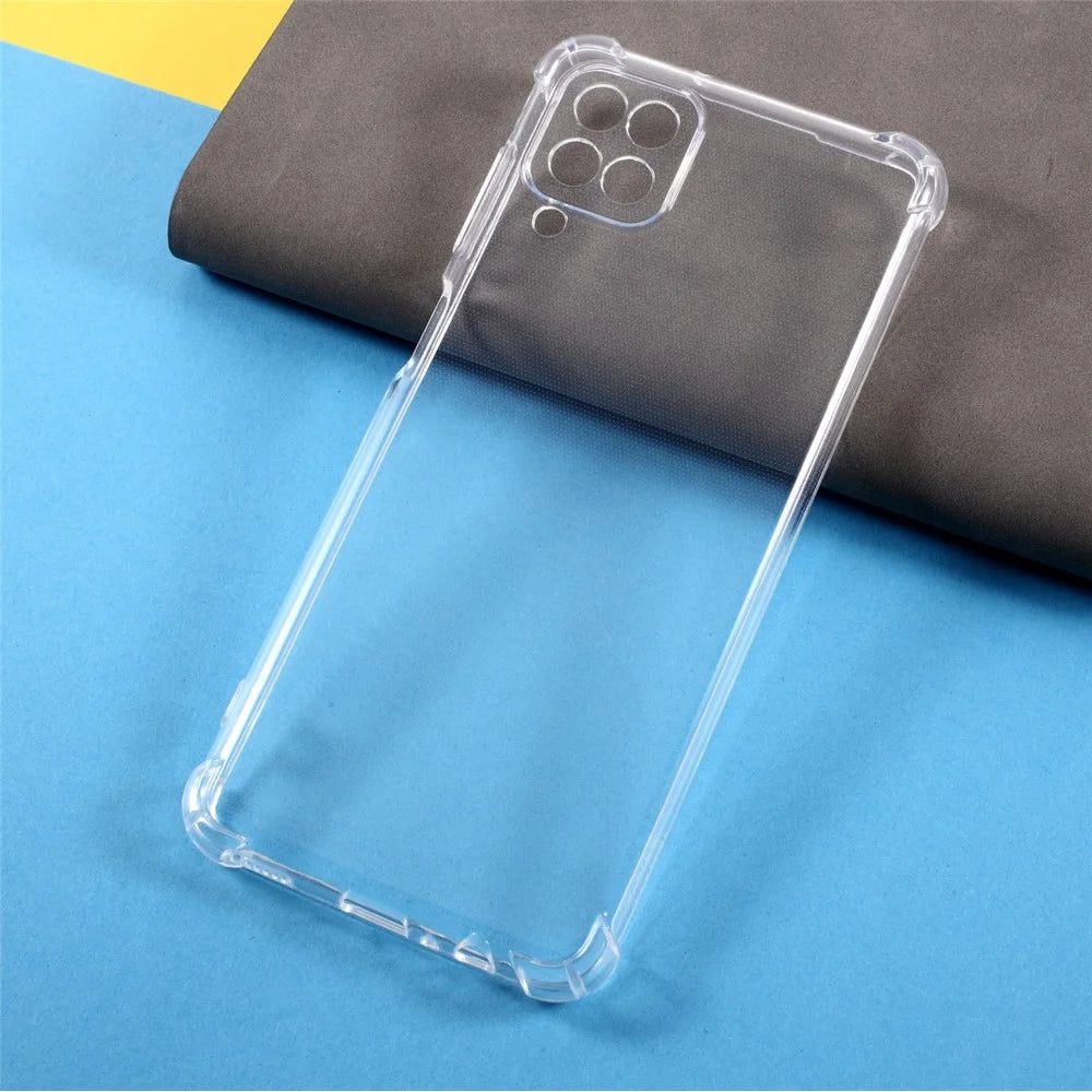 Drop Resistant for Samsung Galaxy A12 Clear TPU Mobile Phone Case - 2