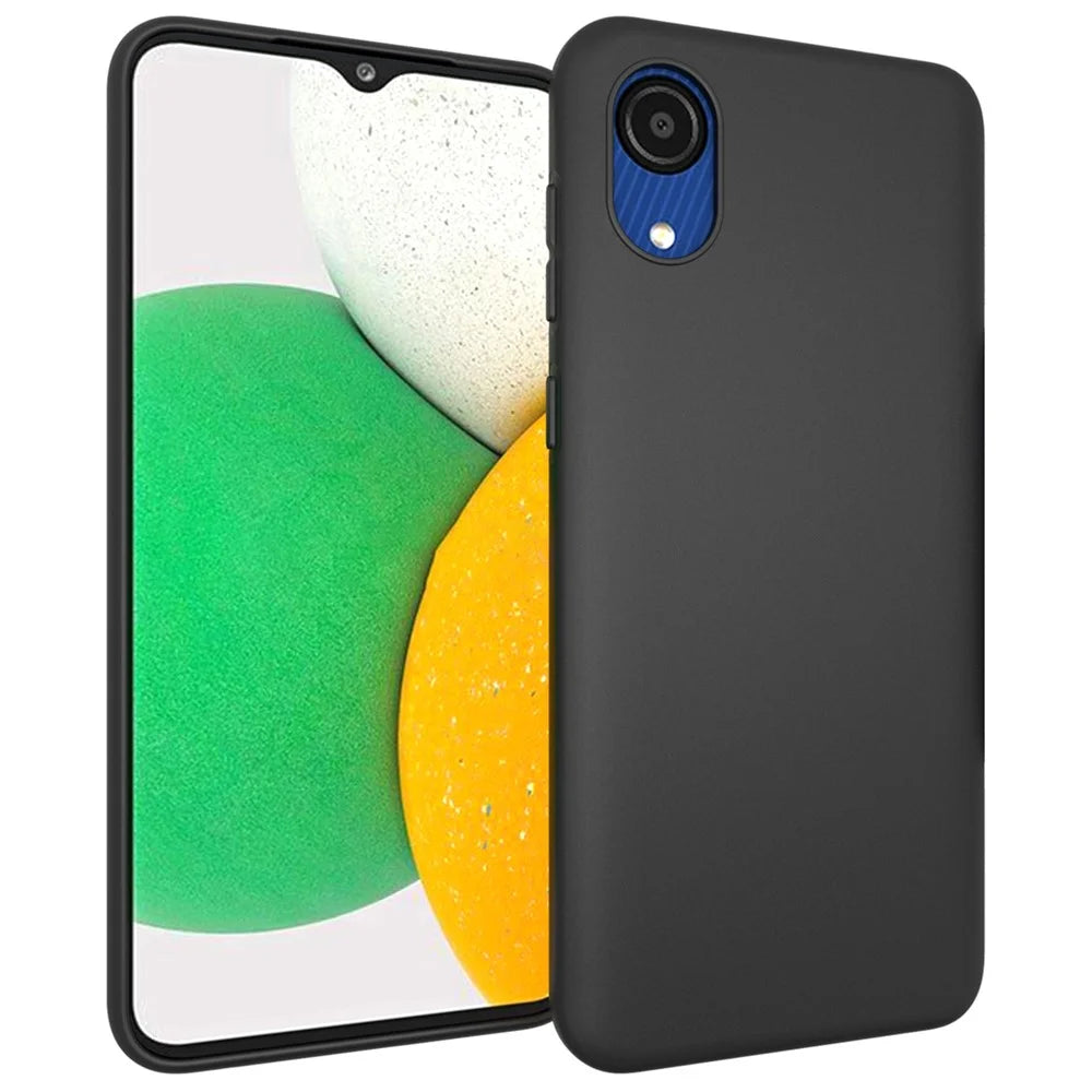 10Pcs/Pack Double-sided Matte Finish Anti-scratch Mobile Phone Case TPU Cover for Samsung Galaxy A03 Core - 1