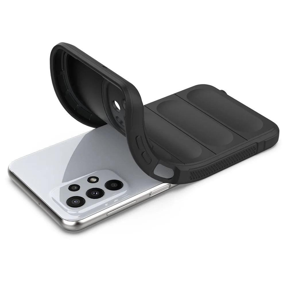 For Samsung Galaxy A23 5G (Global Version) / 4G TPU Phone Case Anti-drop Protection Back Cover - Black - 6