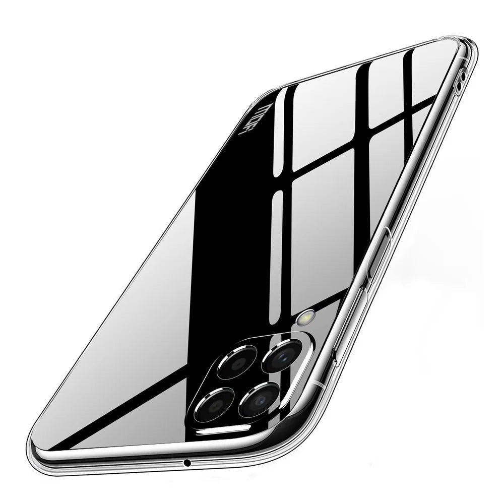 MOFI For Samsung Galaxy M53 5G Anti-fall TPU Phone Case Soft Crystal Clear Wear-resistant Mobile Phone Cover - 4