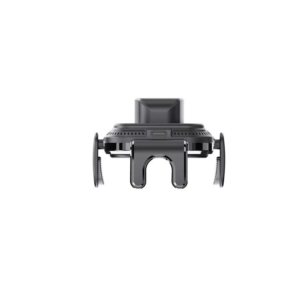 15W Car Gravity Bracket Car Air Outlet Navigation Aluminum Alloy Mini Mobile Phone Bracket - 5