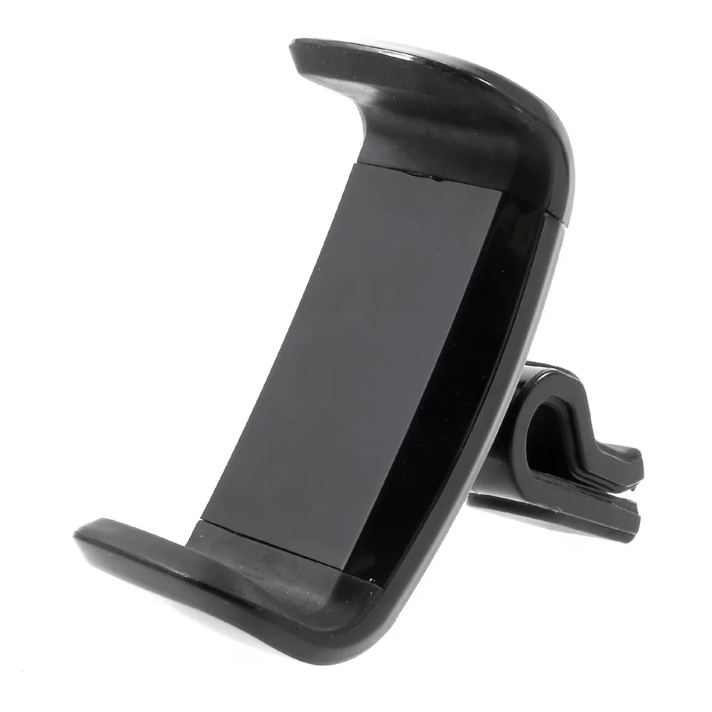 Universal Car Air Vent Smartphone Mount for iPhone Samsung LG etc, Width: 5.5-10cm - Black - 5