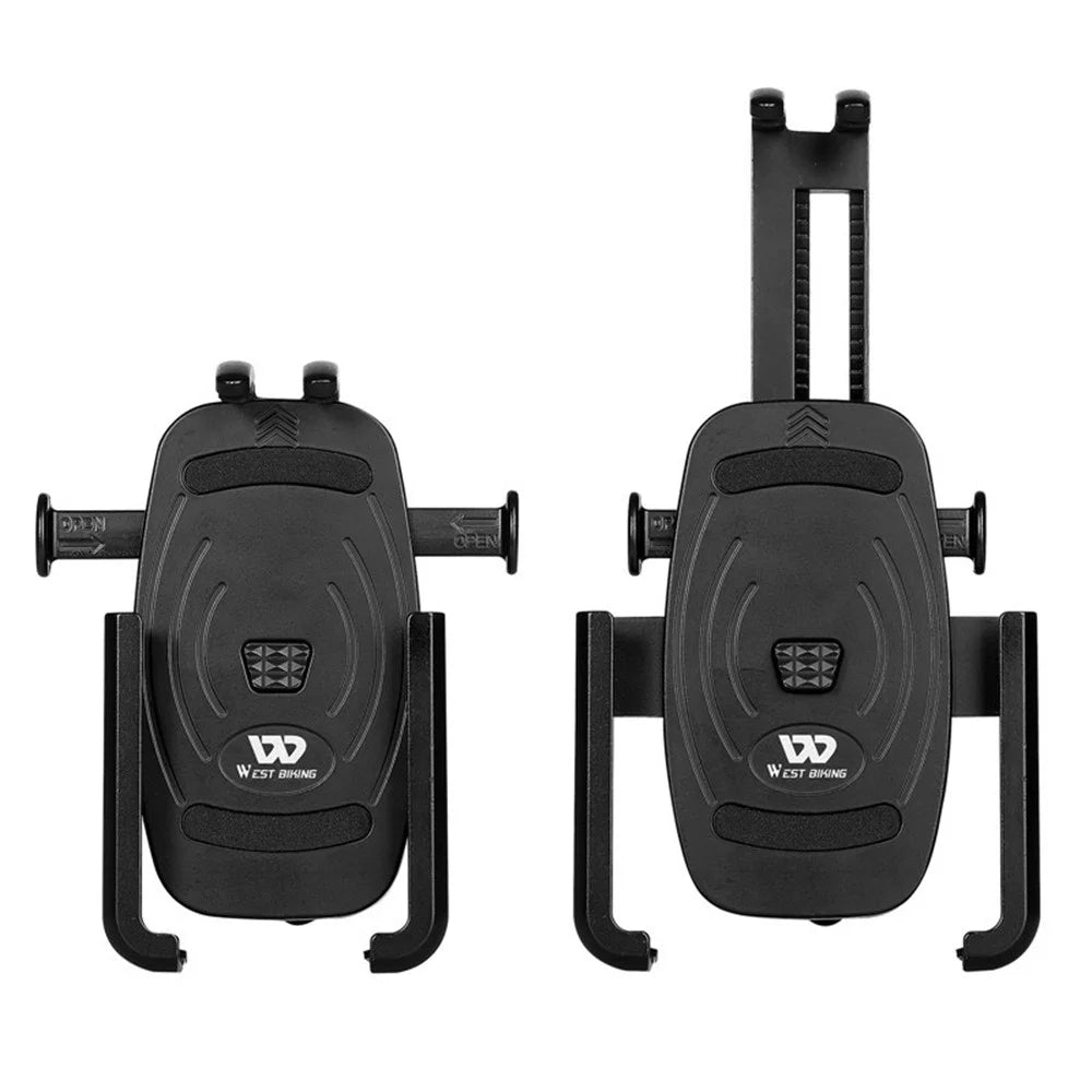 WEST BIKING MTB Bicycle Cycling Mobile Phone Holder Bike Handlebar Phone Stand Bracket for 4.5-6.8 inch Phone - 7