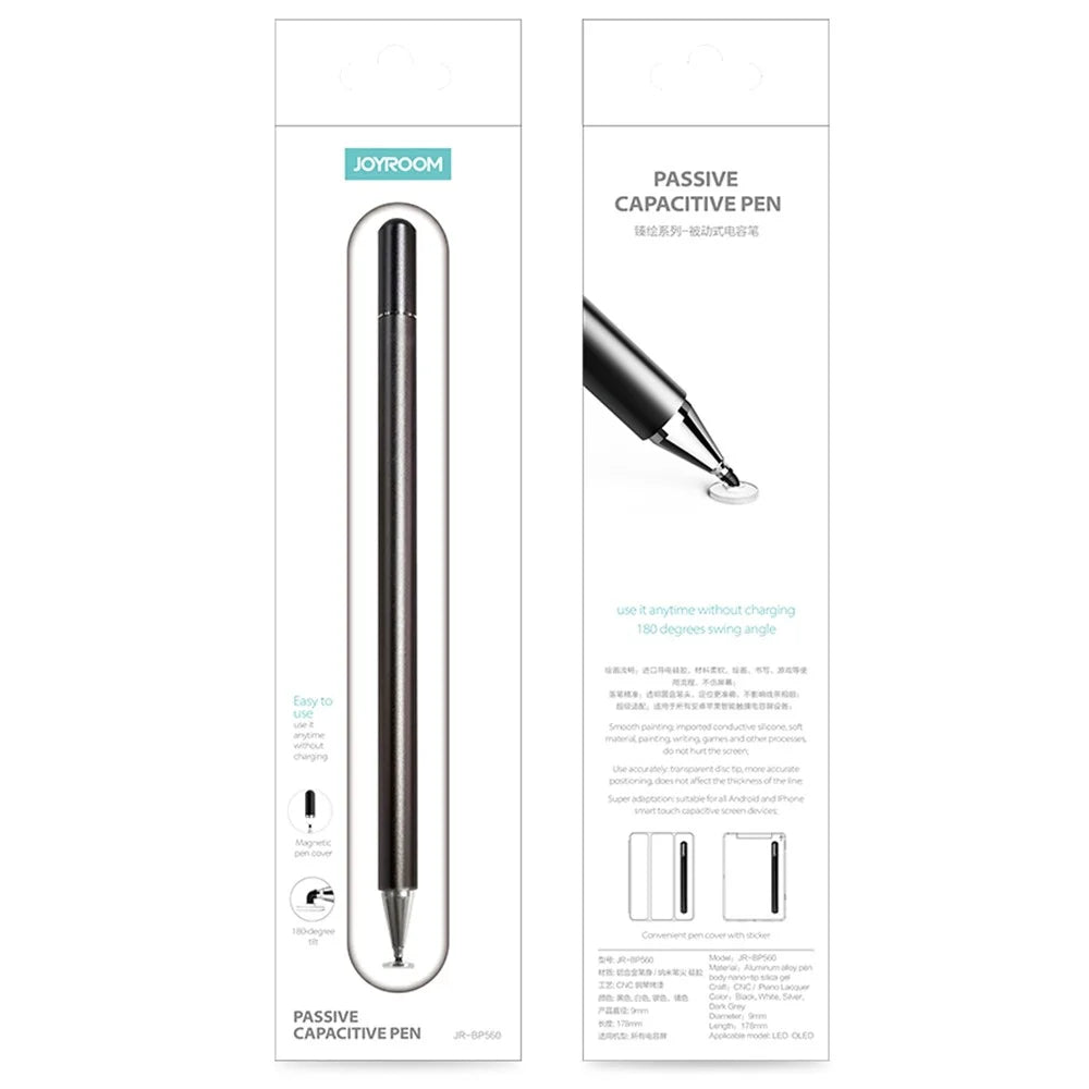 JOYROOM Excellent Painting Series Passive Capacitive Pen for iPhone Samsung Huawei Etc. - White - 5