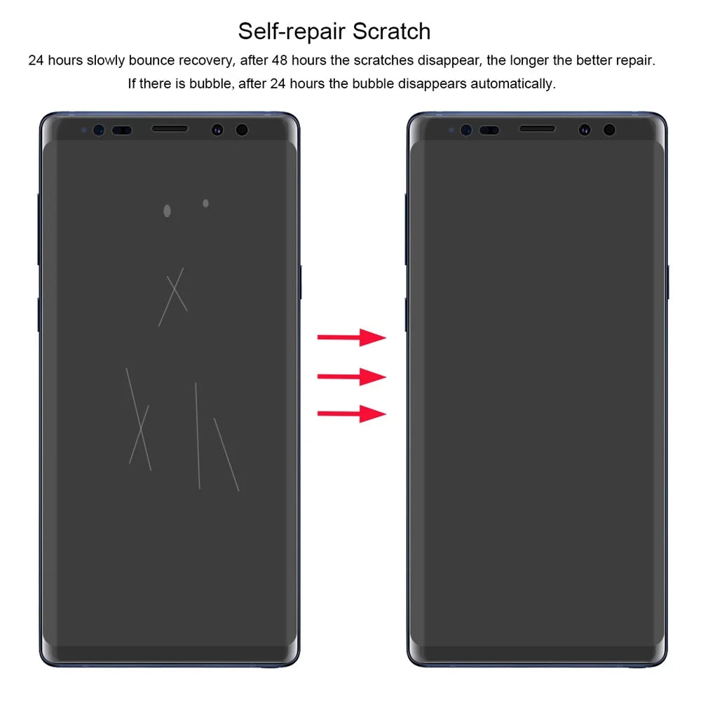 HAT PRINCE Hydrogel Film 0.1mm Anti-Explosion Full Coverage Screen Protector for Samsung Galaxy Note9 SM-N960 - 4