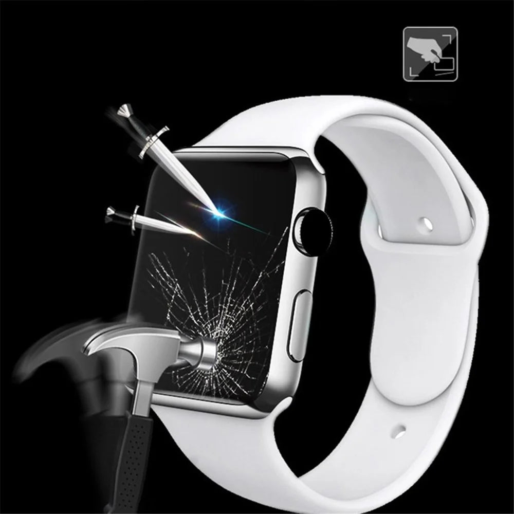 MOCOLO 3D Arc Edge 9H Anti-explosion Tempered Glass Full Screen Protector for Apple Watch Series 4 44mm - 3