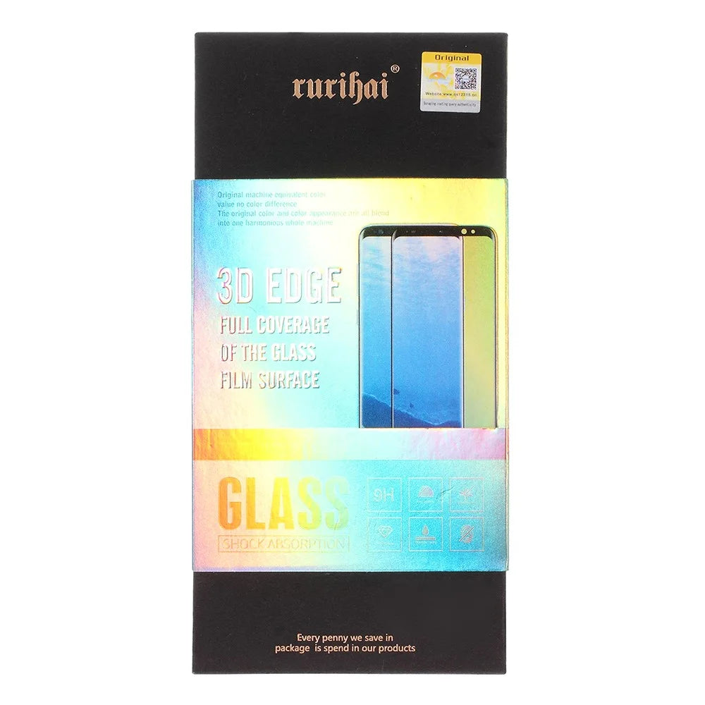 RURIHAI 3D Full Size Anti-fingerprint Tempered Glass Protector for Huawei Mate 20 Lite - Transparent - 5
