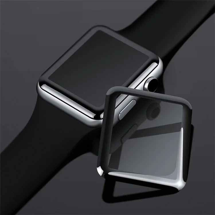 MOCOLO for Apple Watch Series 4 44mm 3D Full Screen Tempered Glass Protector - Black - 3