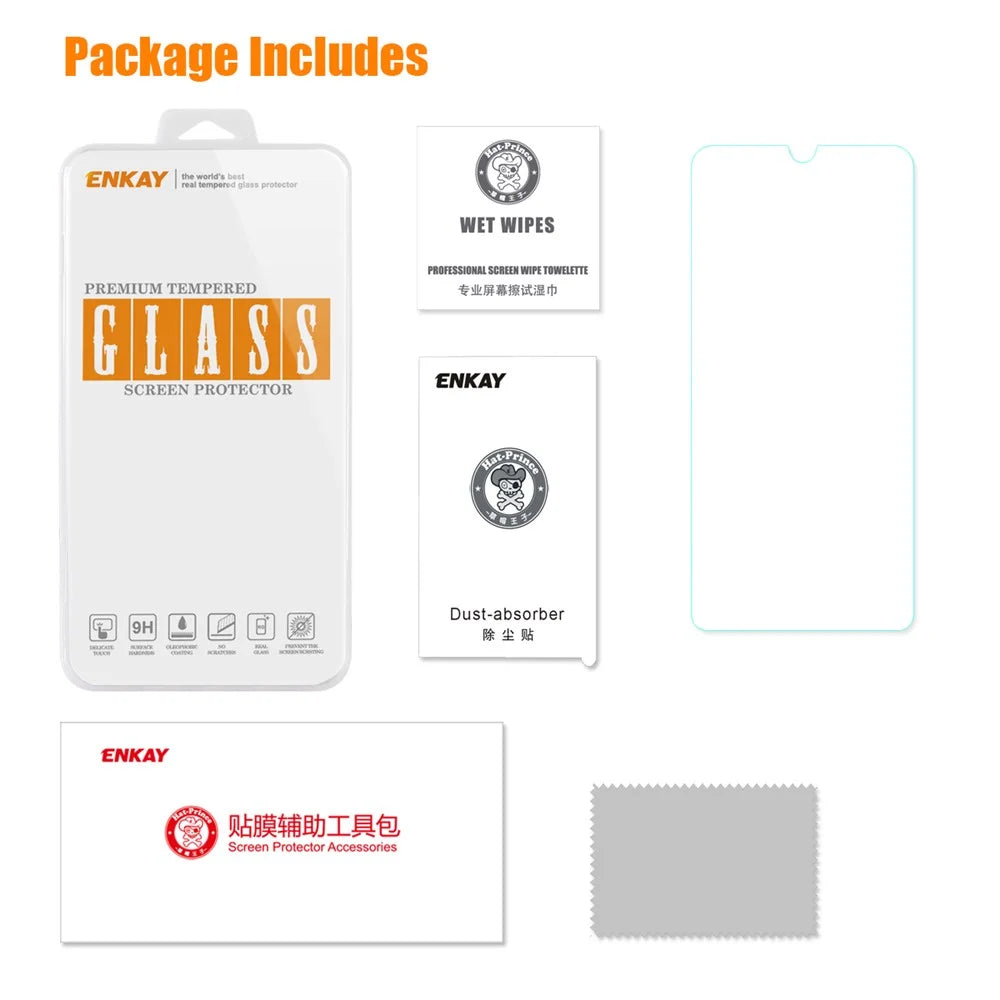 ENKAY HAT PRINCE 0.26mm 9H 2.5D Arc Edge Anti-explosion Tempered Glass Screen Film for Huawei Huawei Honor 10 Lite / P Smart (2019) - 4