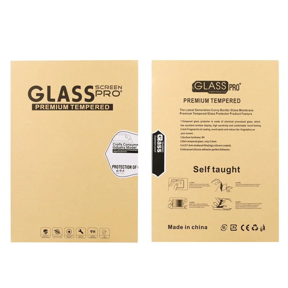 For Lenovo Tab M10 10.1" 9H Tempered Glass Screen Protector Guard 0.25mm Full Coverage (Arc Edge) Screen Film - 7