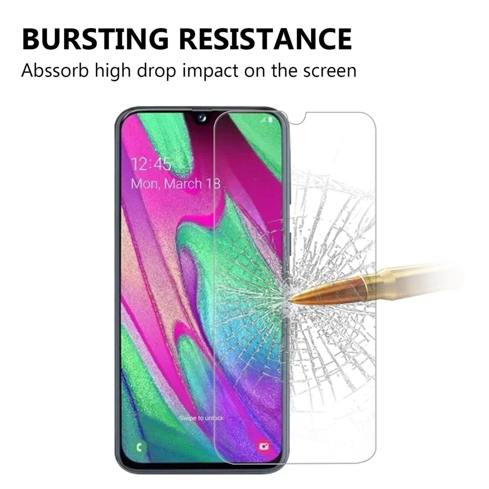 0.25mm Arc Edge 9H Tempered Glass Shield Anti-explosion for Samsung Galaxy A70 - 4
