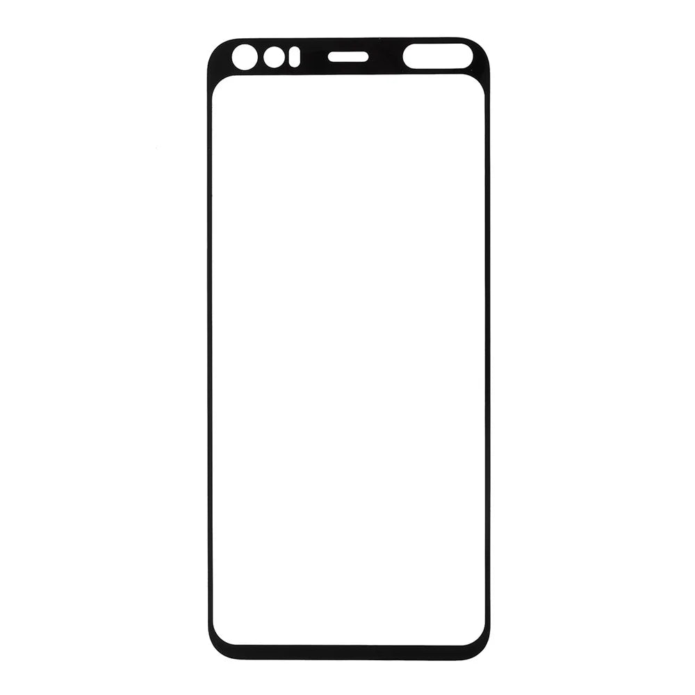 Ultra Clear Curved Full Cover Tempered Glass Protective Screen Film for Google Pixel 4 - Black - 6