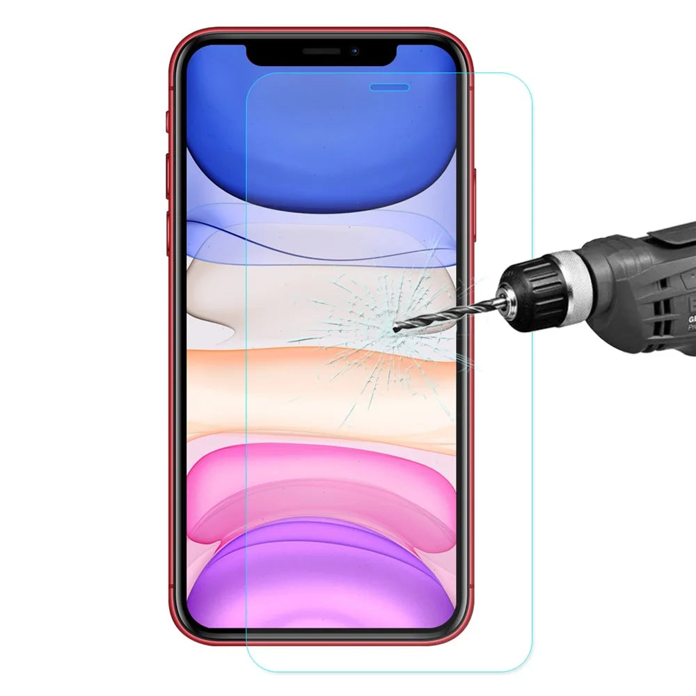 HAT PRINCE 0.26mm 9H 2.5D Arc Edge Tempered Glass Screen Film for iPhone 11/iPhone XR - 2