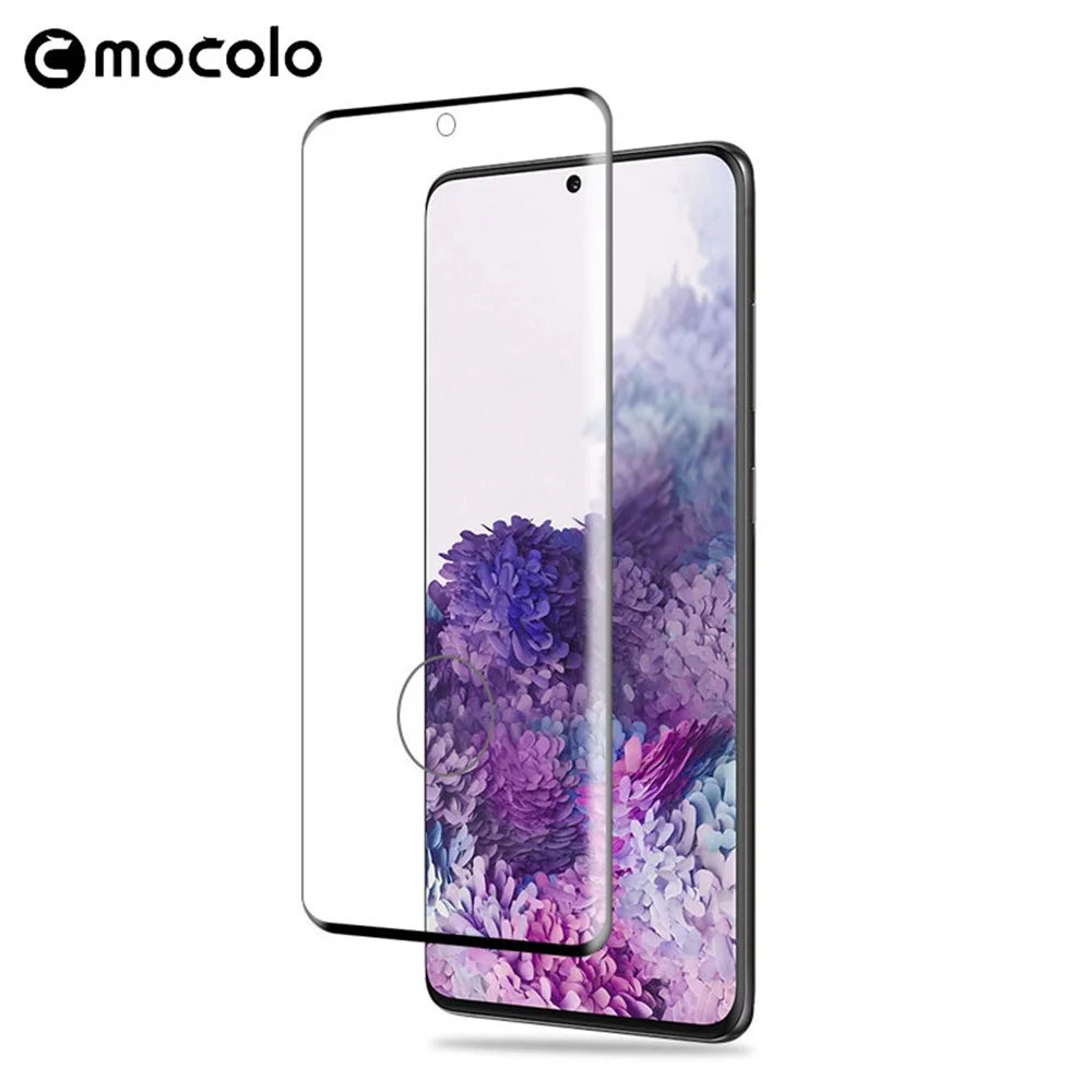 MOCOLO 3D Full Screen Curved Tempered Glass Screen Protector for Samsung Galaxy S20 Plus - 4