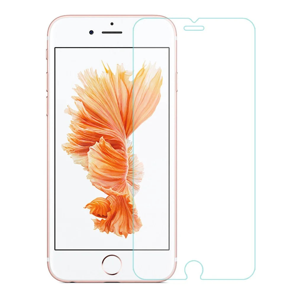 0.25mm Tempered Glass Screen Protector Film for iPhone SE 2nd Gen (2020)/SE (2022)/8/7 4.7 inch Arc Edge - 1