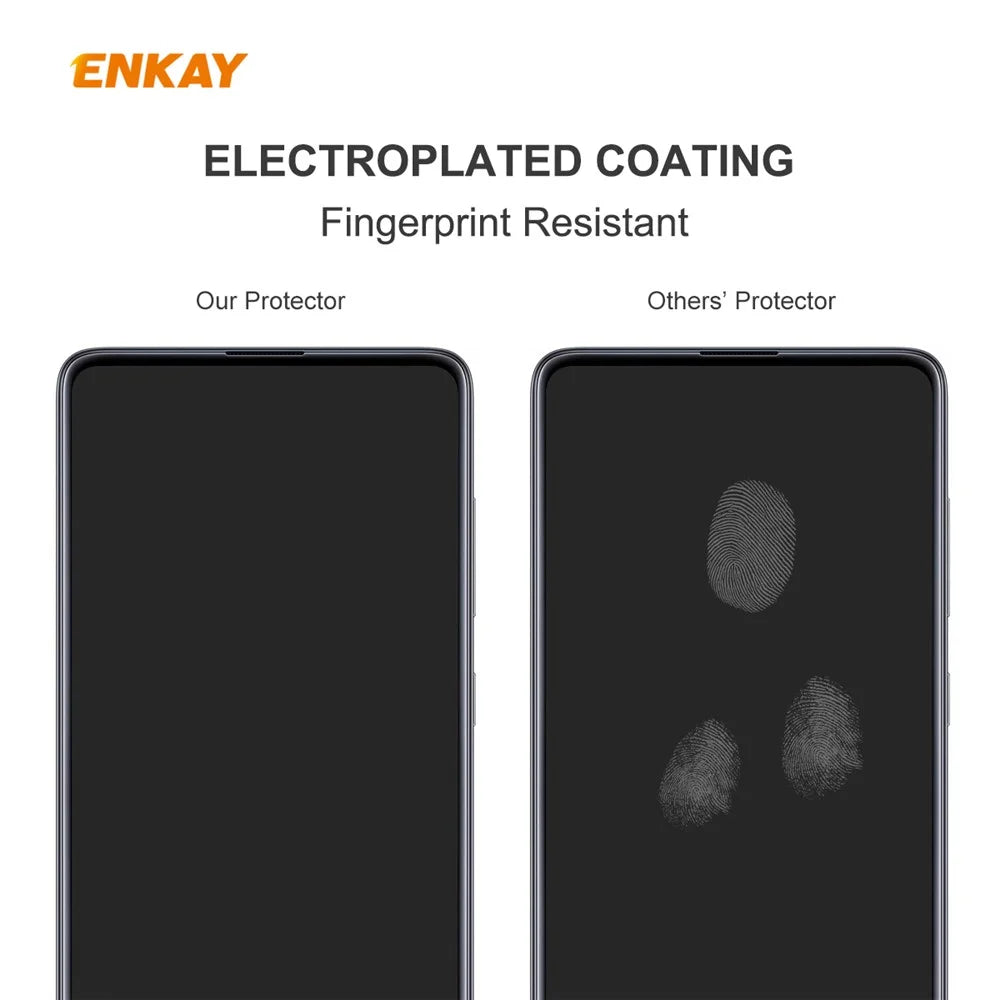 ENKAY HAT PRINCE 0.26mm Tempered Glass Screen Protector 9H 2.5D Arc Edge for Samsung Galaxy M31s - 3