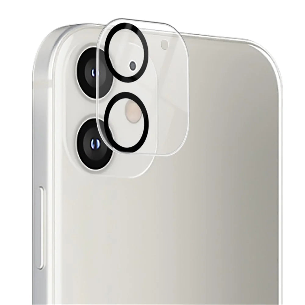 MOCOLO Silk Print Tempered Glass Camera Lens Film for iPhone 12 mini - 2