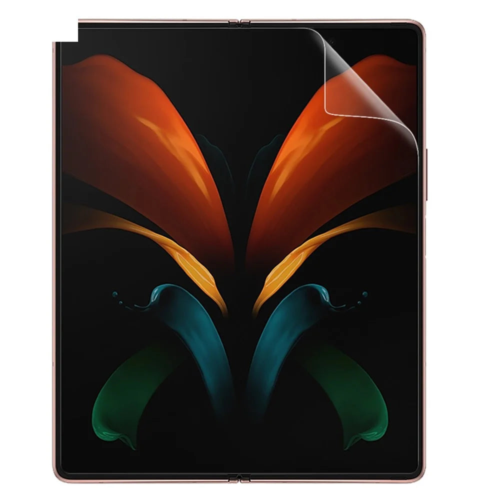 IMAK A Set of Soft Hydrogel Protector (Outer Screen + Back + Inner Screen) Film for Samsung Galaxy Z Fold2 5G - 3